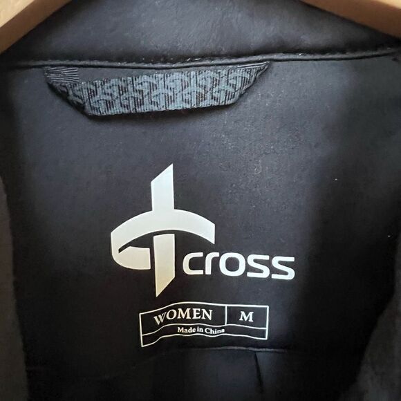 Cross Golf Sportswear Windbreaker Jacket Sweden Water Resistant Black Women’s M - Picture 4 of 13